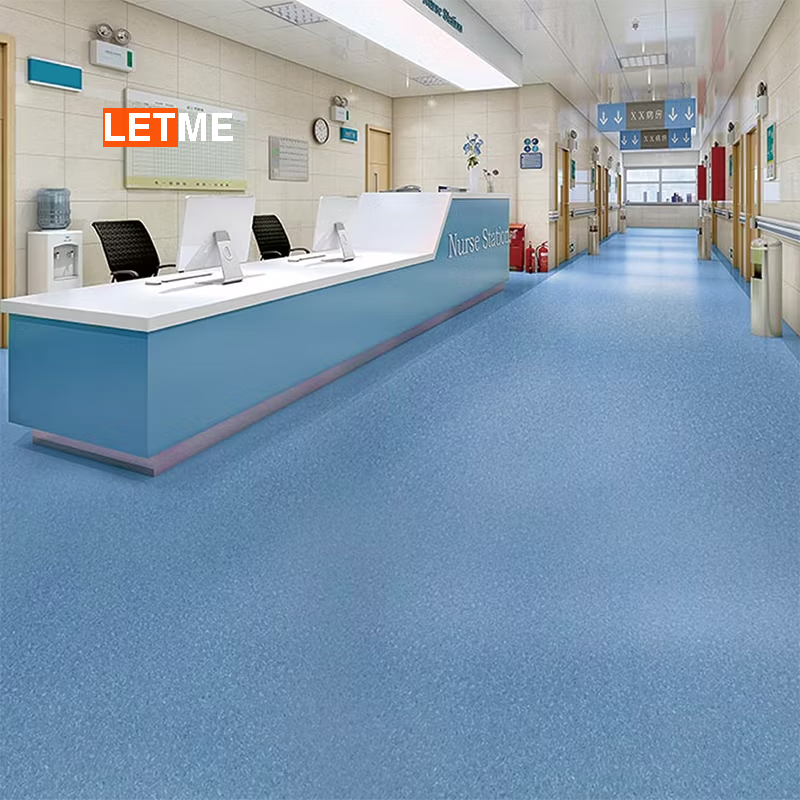 სამედიცინო იატაკი PVC ვინილის