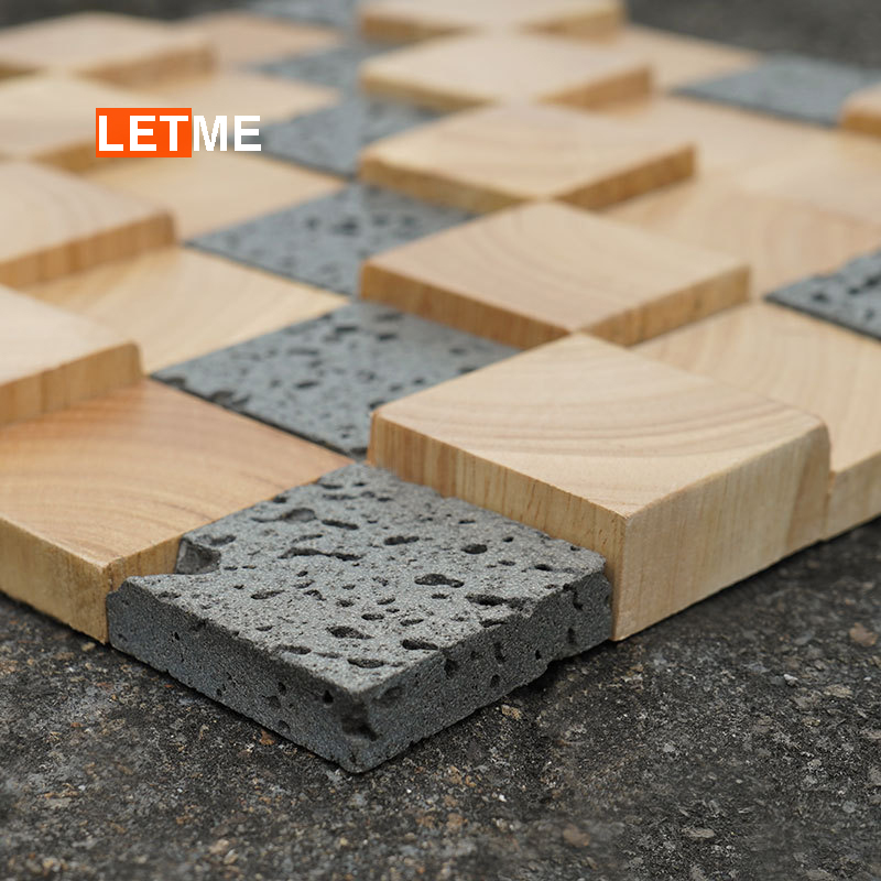 ვულკანის ქვის პანელი