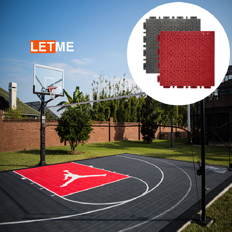 სპორტული მოედნის მოსაწყობი იატაკი